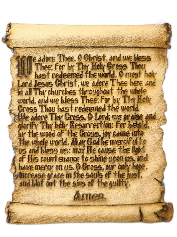 Prayer Before the Holy Cross
