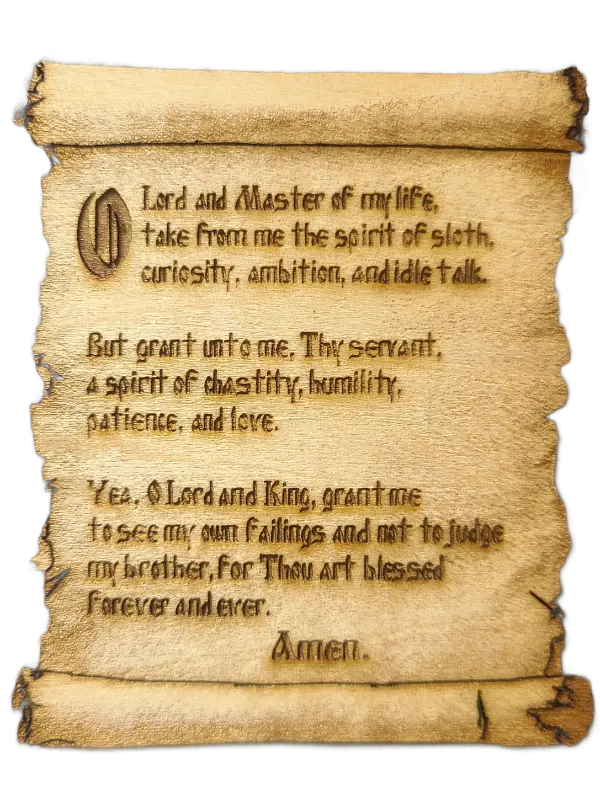 Prayer of St. Ephrem