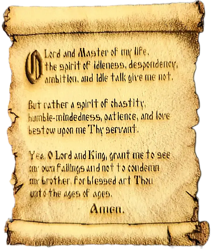 Oración de San Efrén